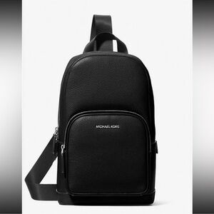 Michael Kors Black Men's Backpack